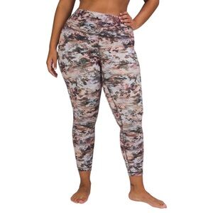 Lululemon Align High-Rise Legging 25" Pink & Grey Future Utopia Nulu Sz 12